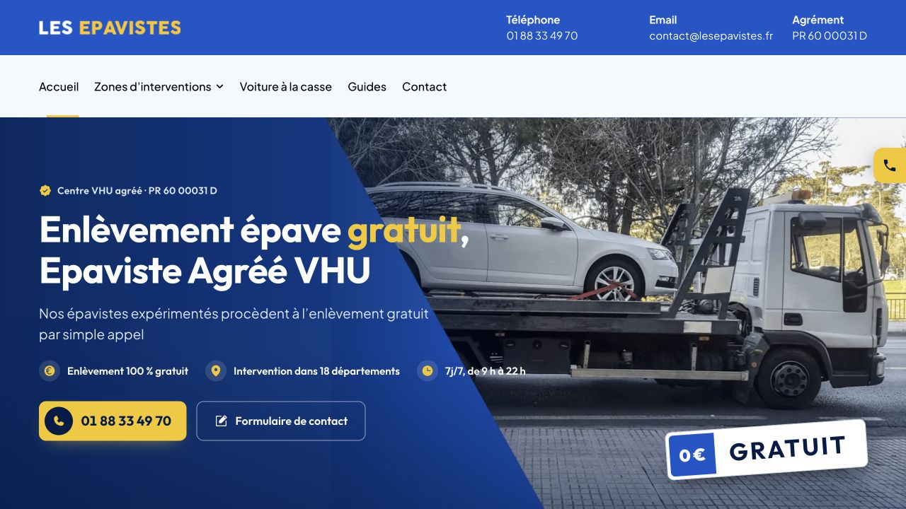 Capture du site de Les Épavistes – DEPOL’OISE